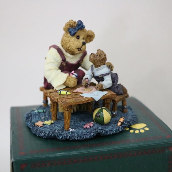 Boyds Bear Momma with Taylor ..Quality Time 1st Ed - Picture 1 of 4
